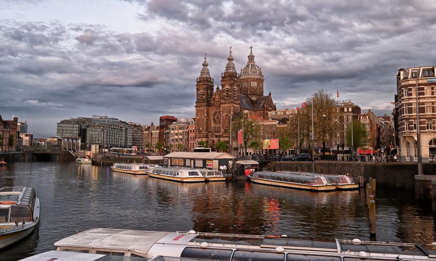 Амстердам.Городская зарисовочка