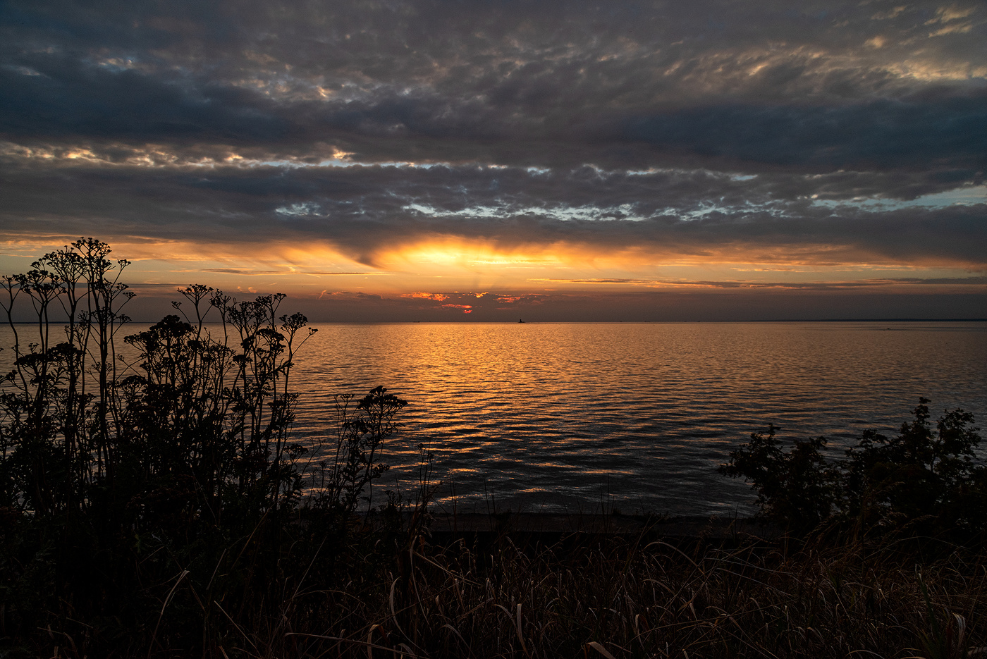 September Sonnenuntergang