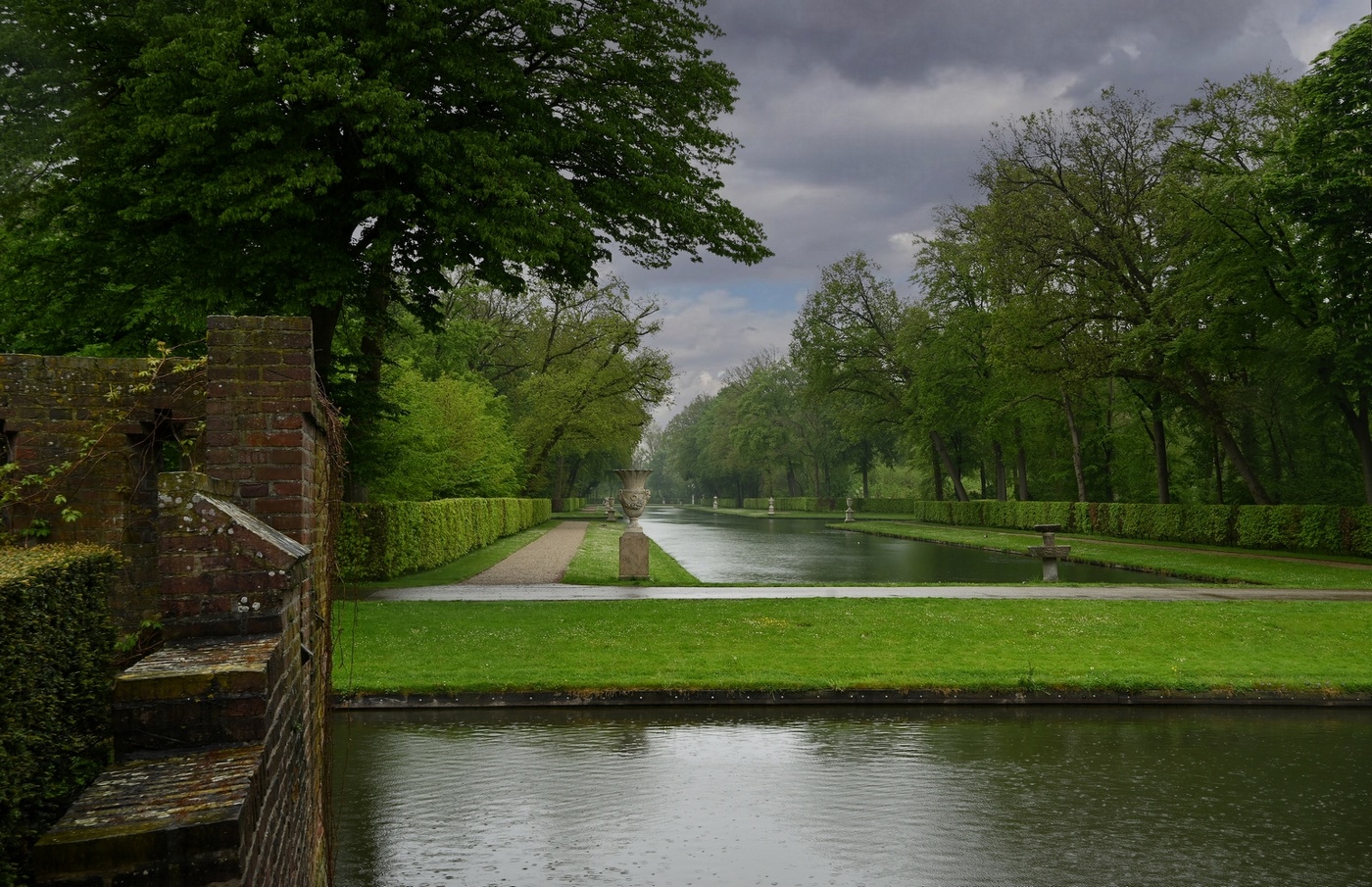 В парке Замка Де-Хаар