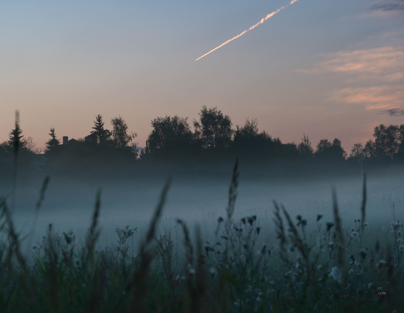 Туманный вечер