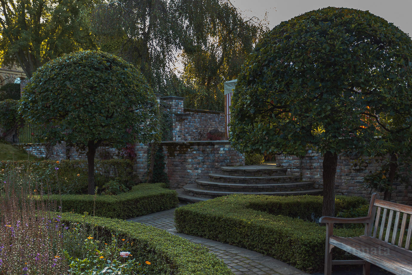 Уголок сада