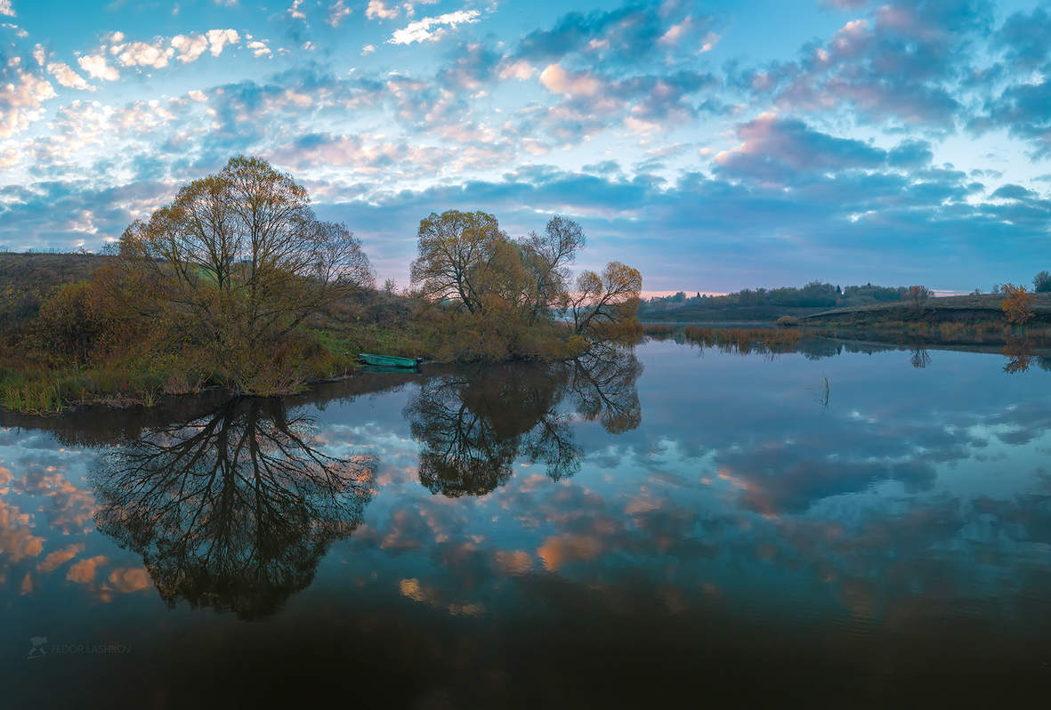Зеркальное утро нового дня