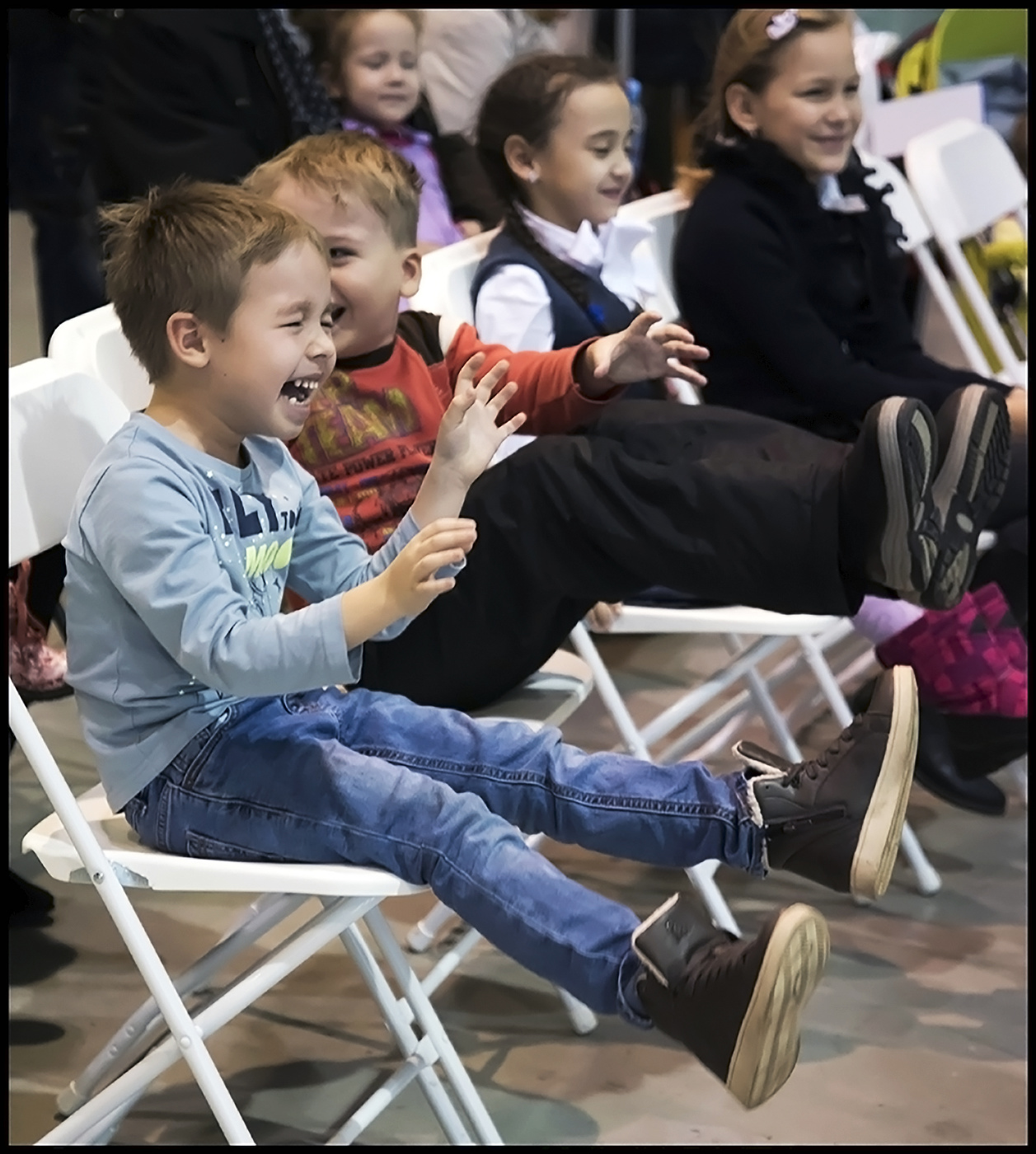 На концерте