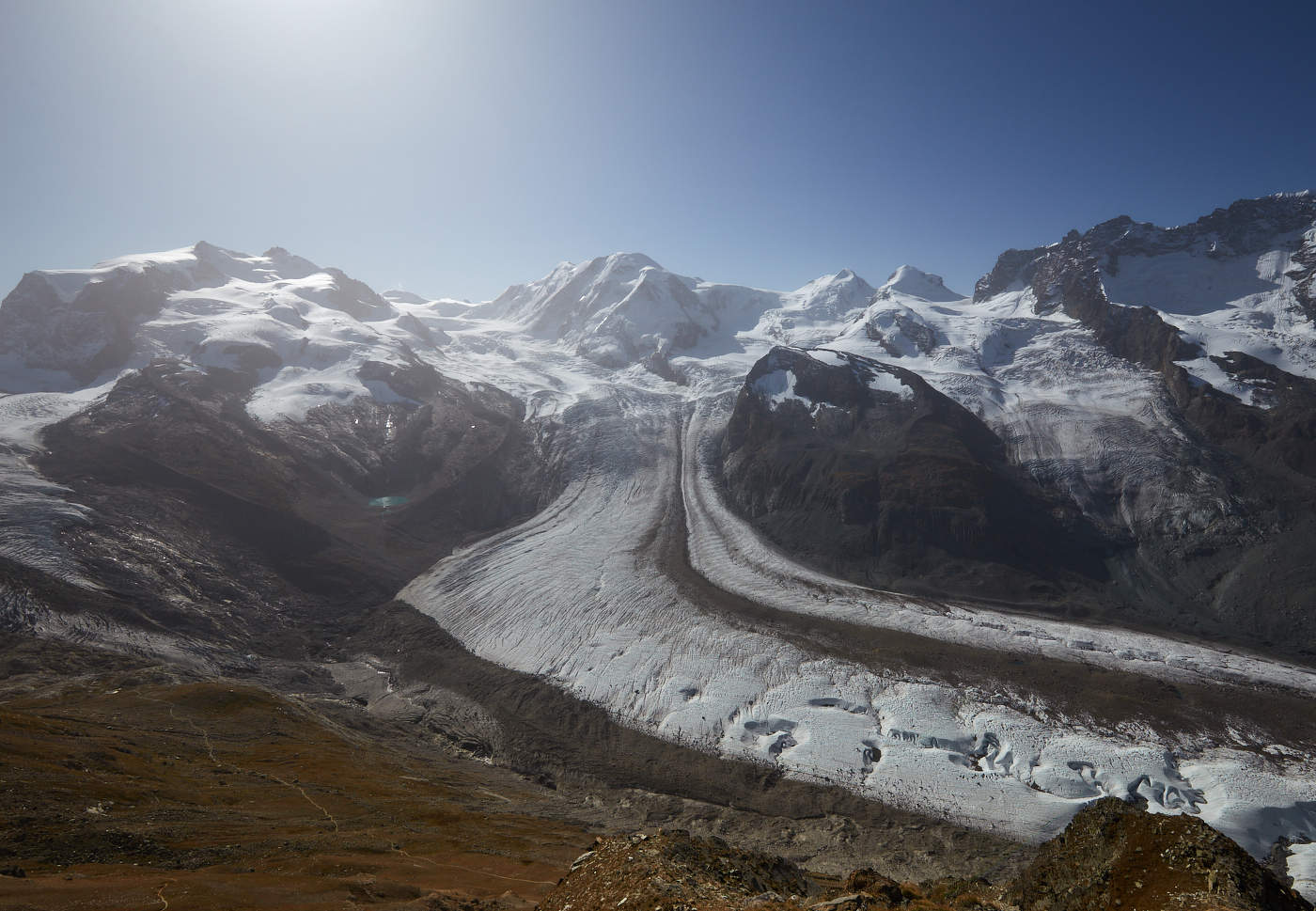 Ледяная река.