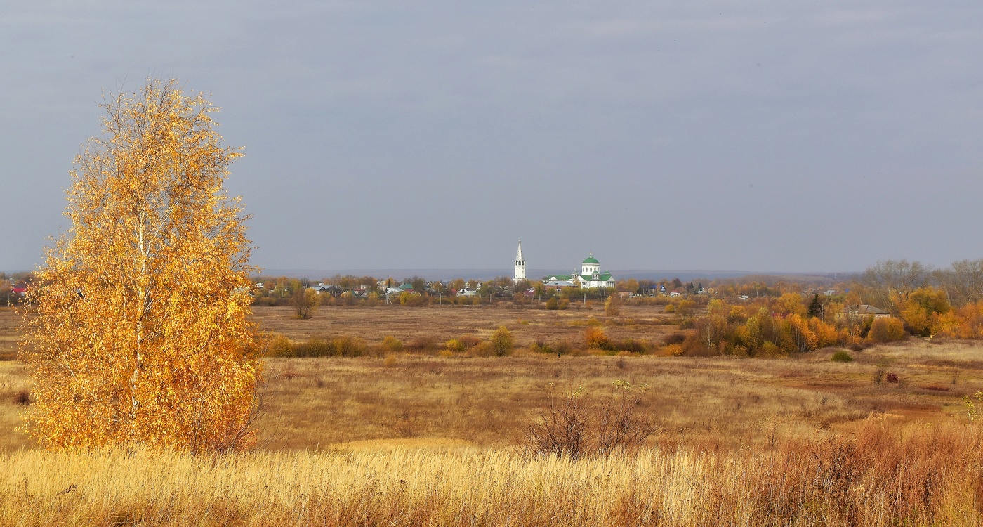 В красном золоте стынет земля....