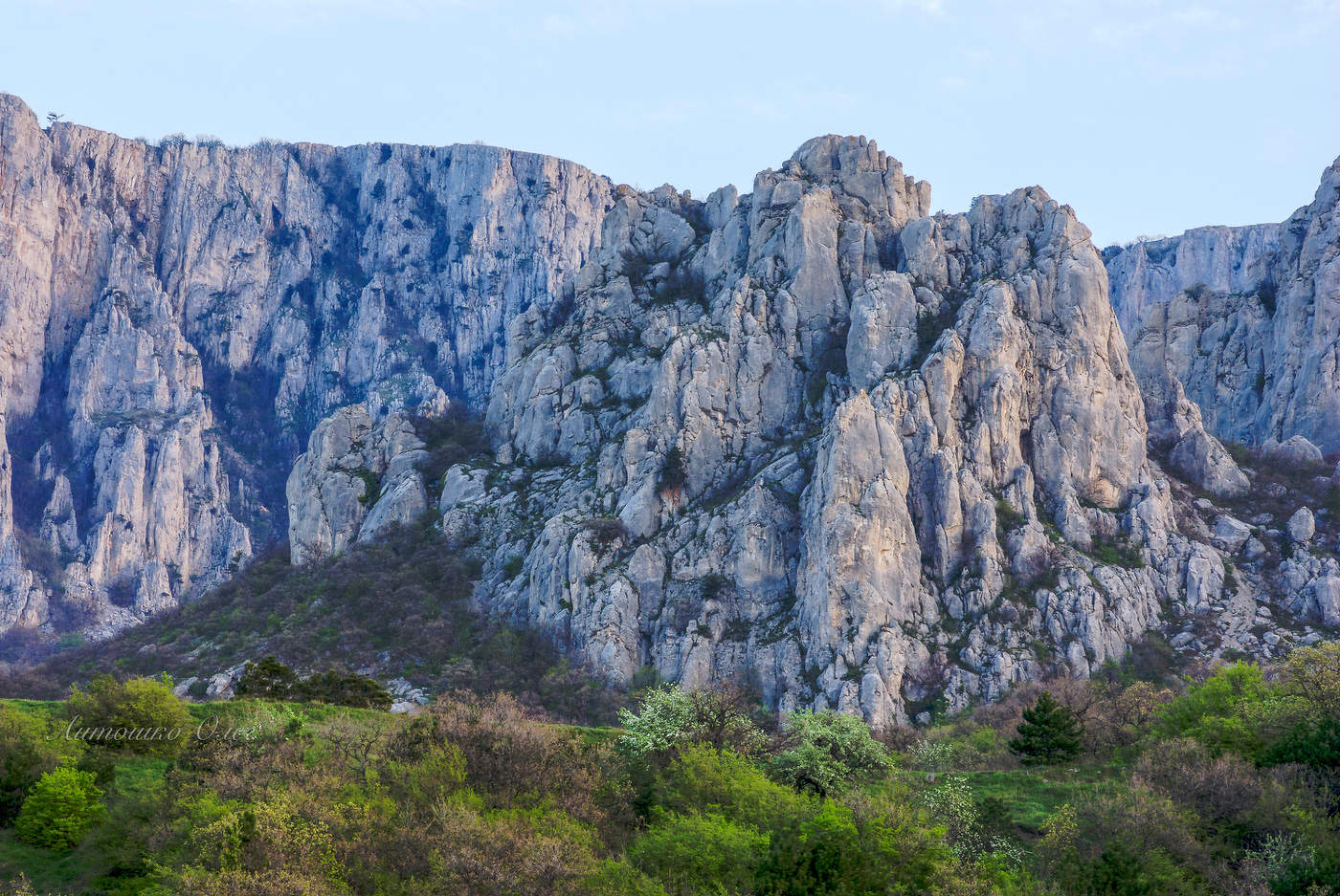 У Ай-Петри. Перед восходом Солнца.
