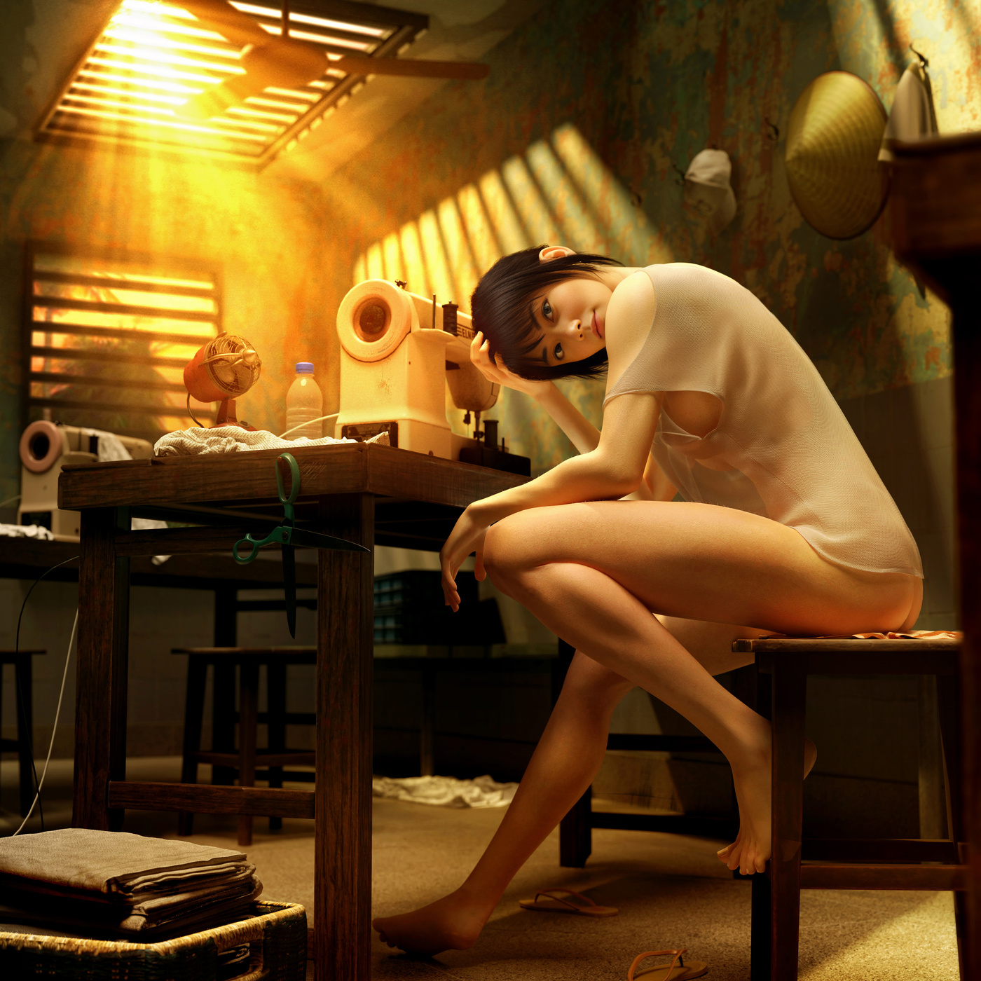 В далёком Вьетнаме / 3D-art