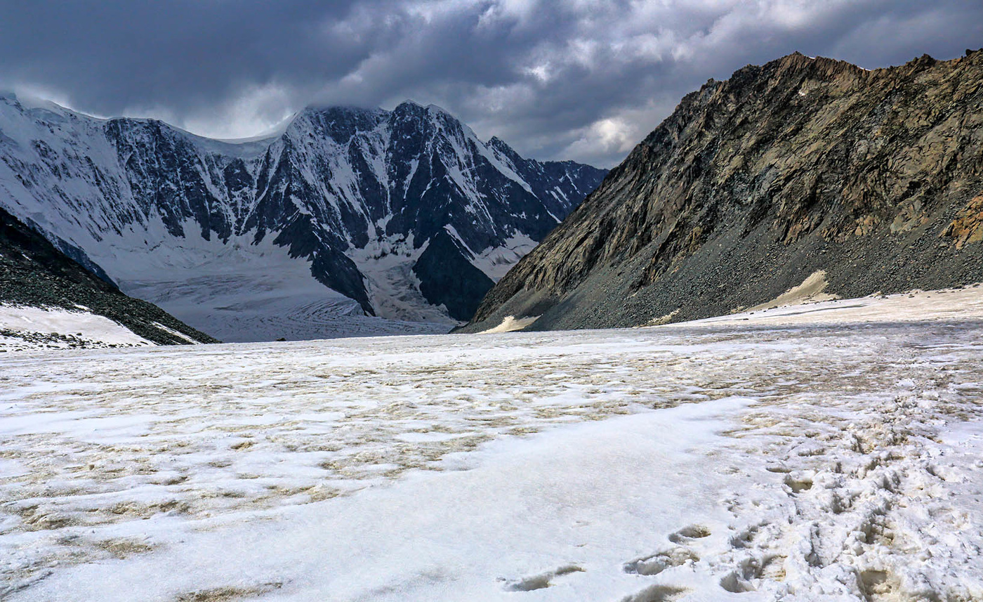На леднике Арбуз