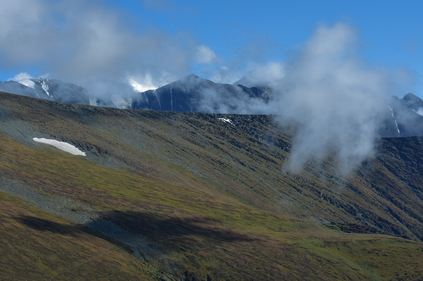 В горах после дождя
