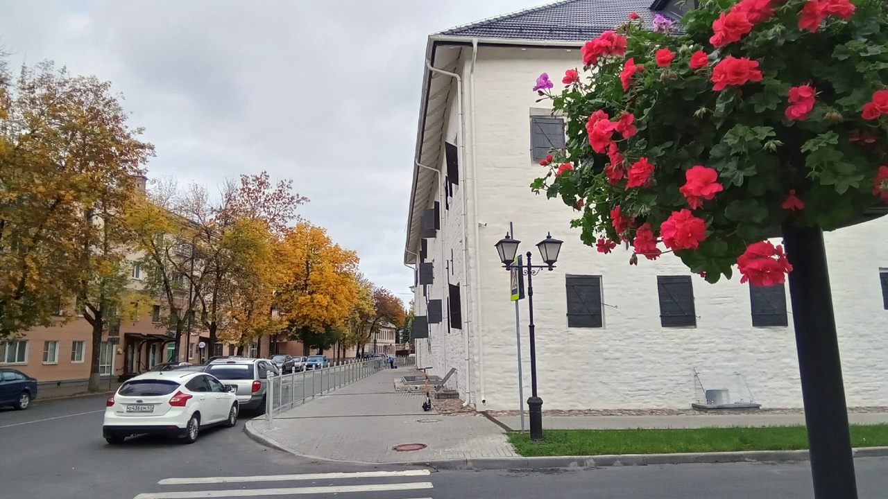 осенний Псков