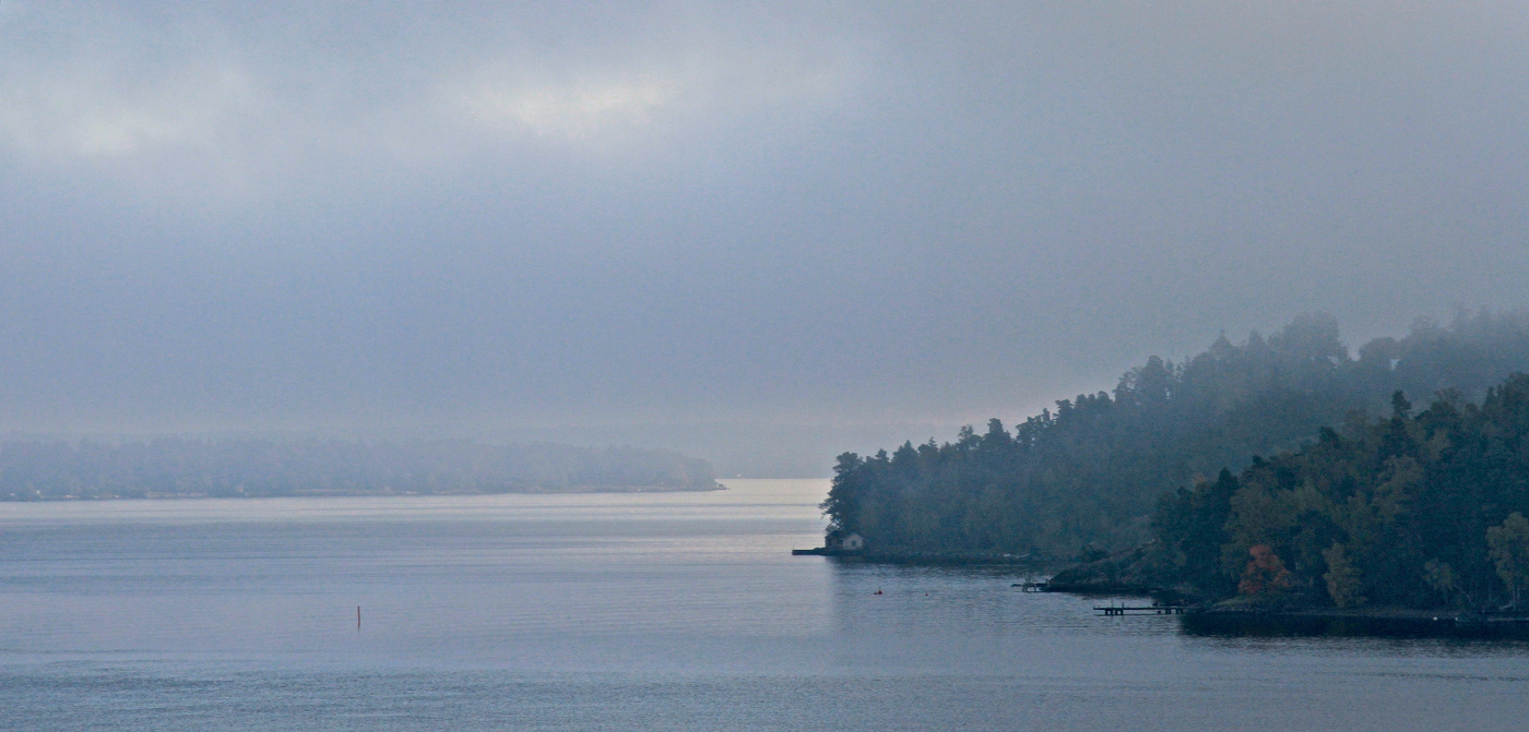 Поутру в шведских шхерах
