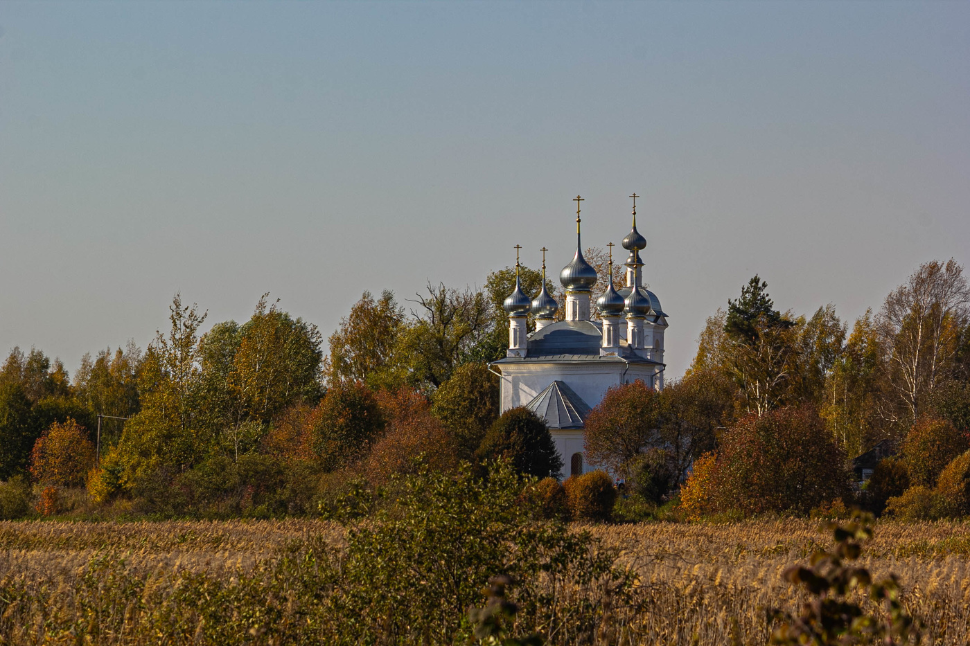 Церковь Воскресения Христова в селе Демьяны