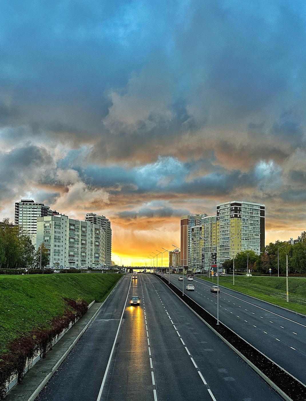 Мокрый вечер