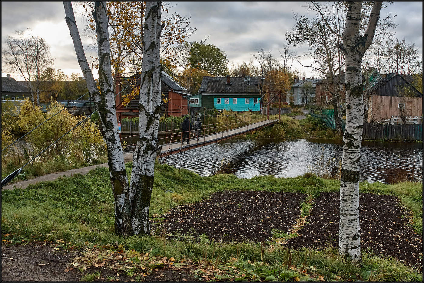 Октябрь в Соломбале.