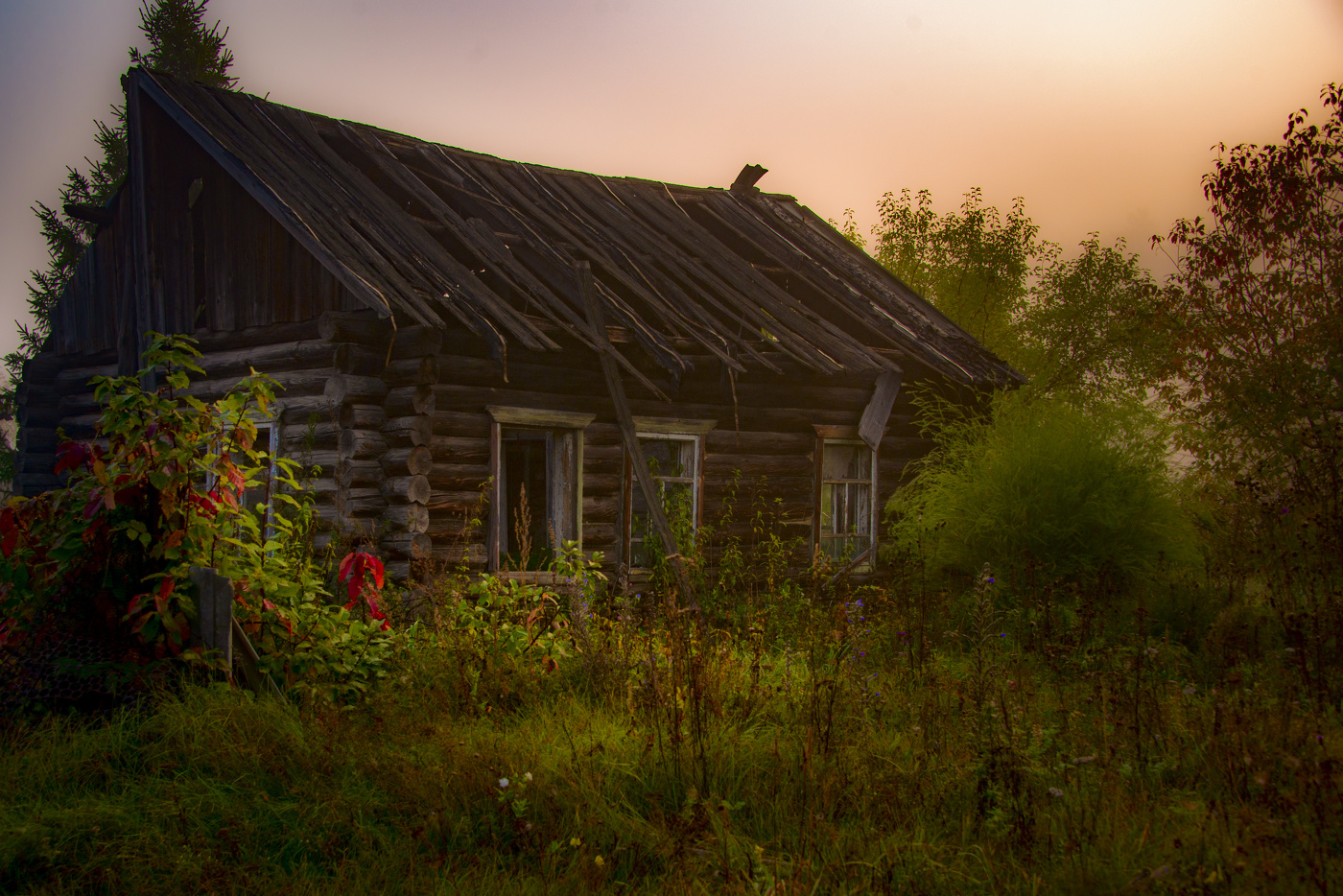 Заброшенный домик