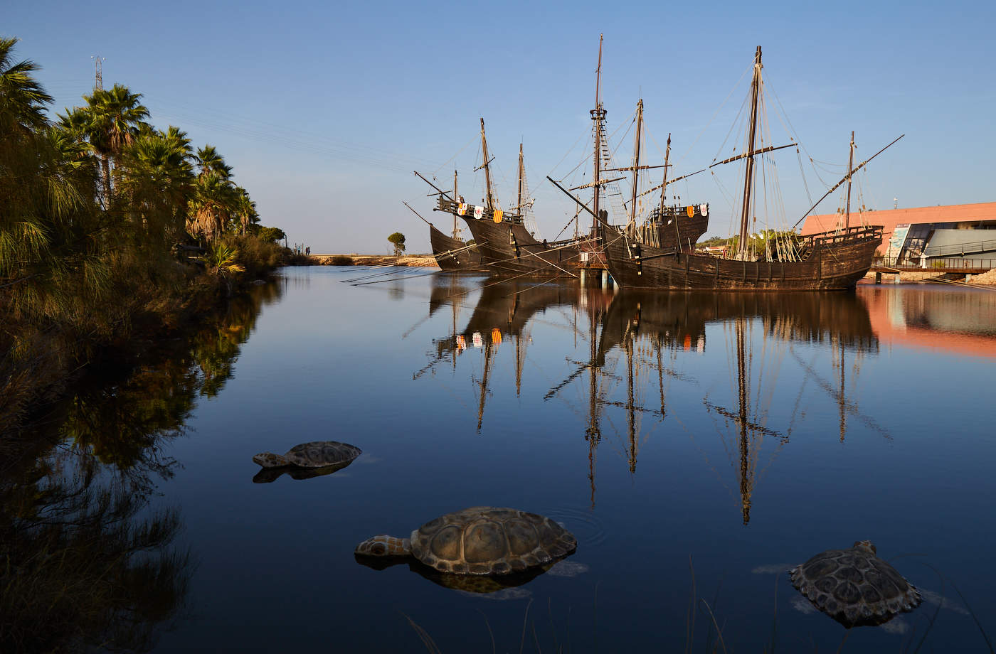 Первая флотилия Колумба.