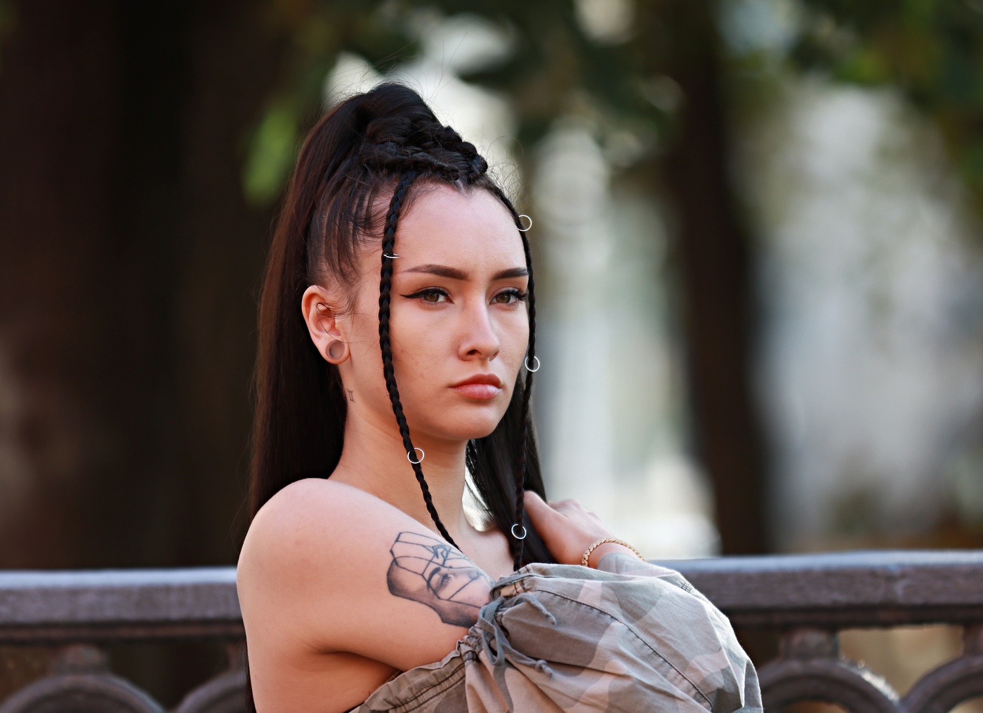 Уличный портрет