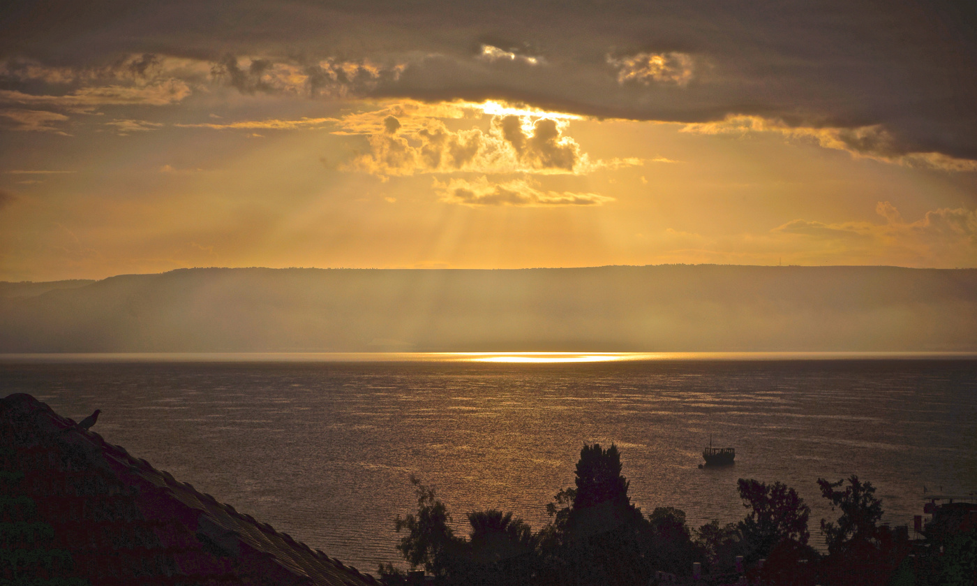 Тверия. Утро на море Галилейском