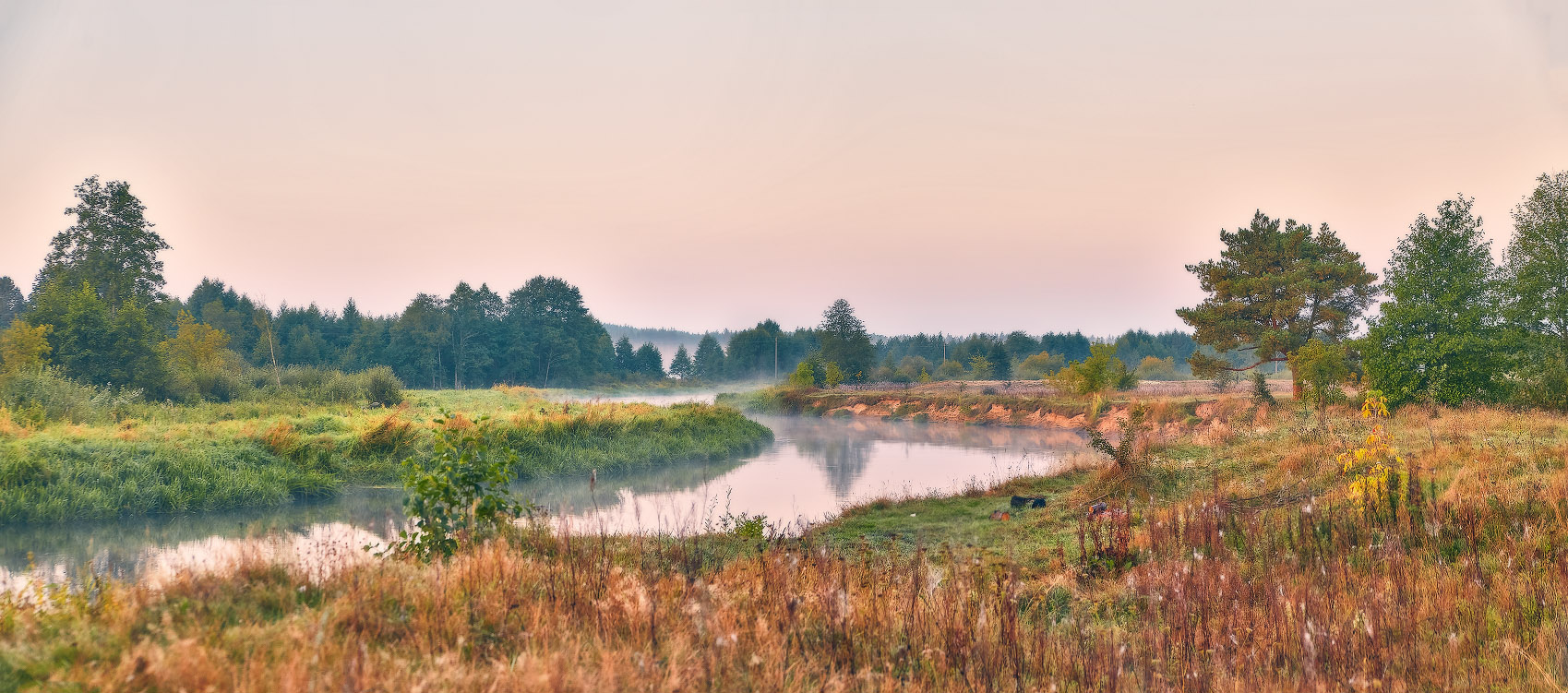 Теплый Сентябрь. Утро на Немане