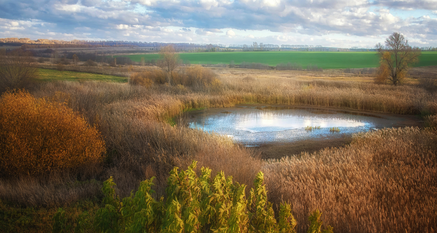 Октябрь за околицей села Бишкураево
