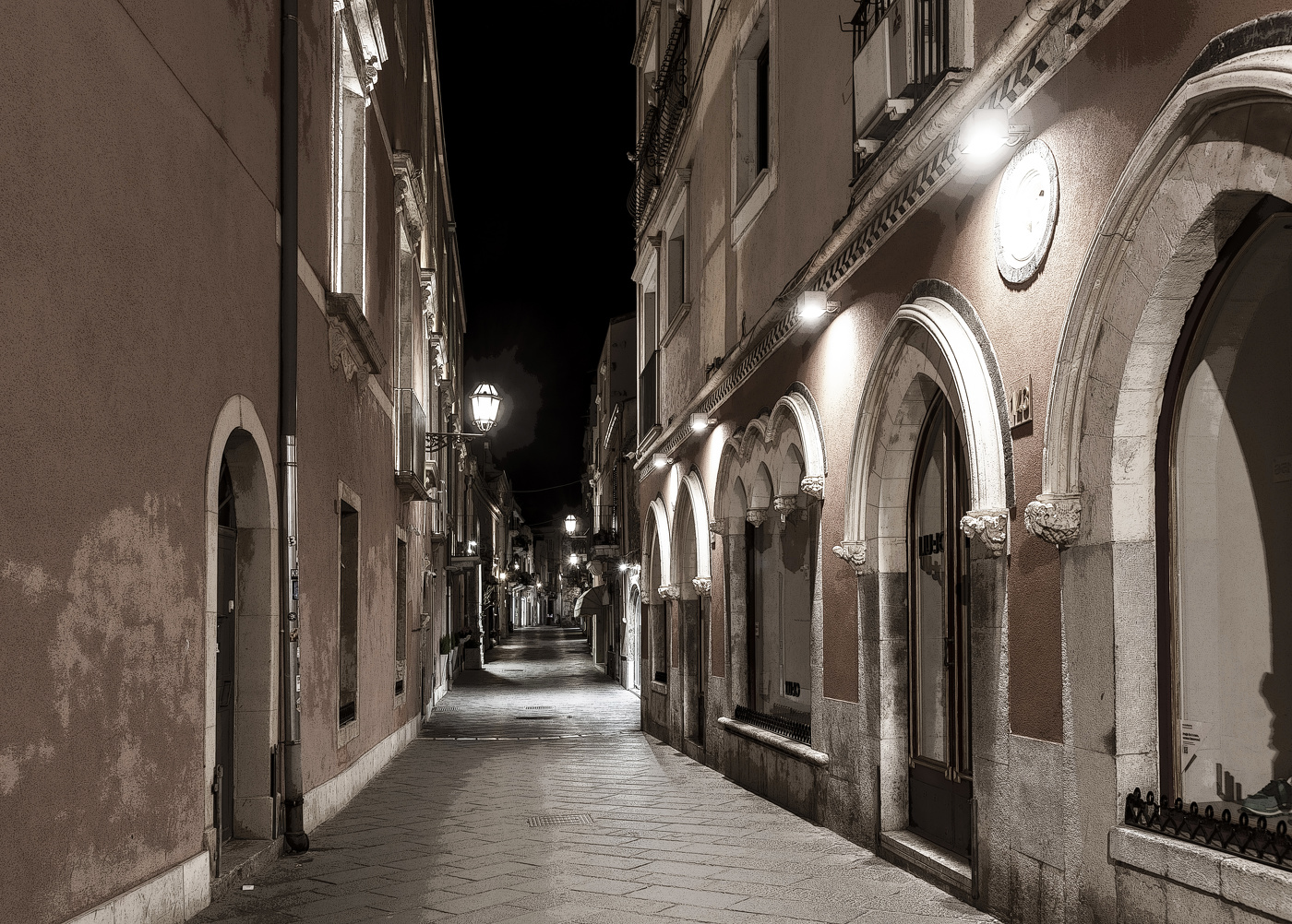 Опустевший город