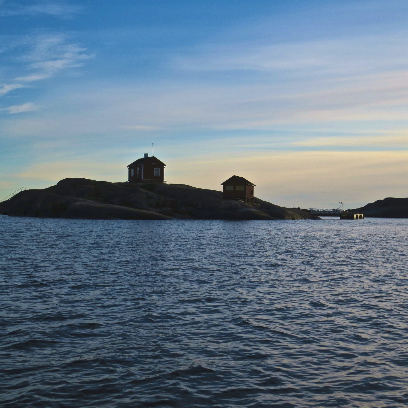 На закате осеннего дня