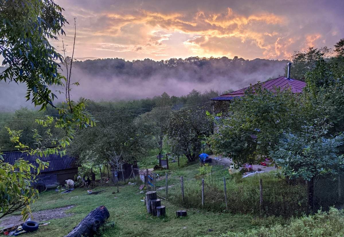 Вечер в деревне...