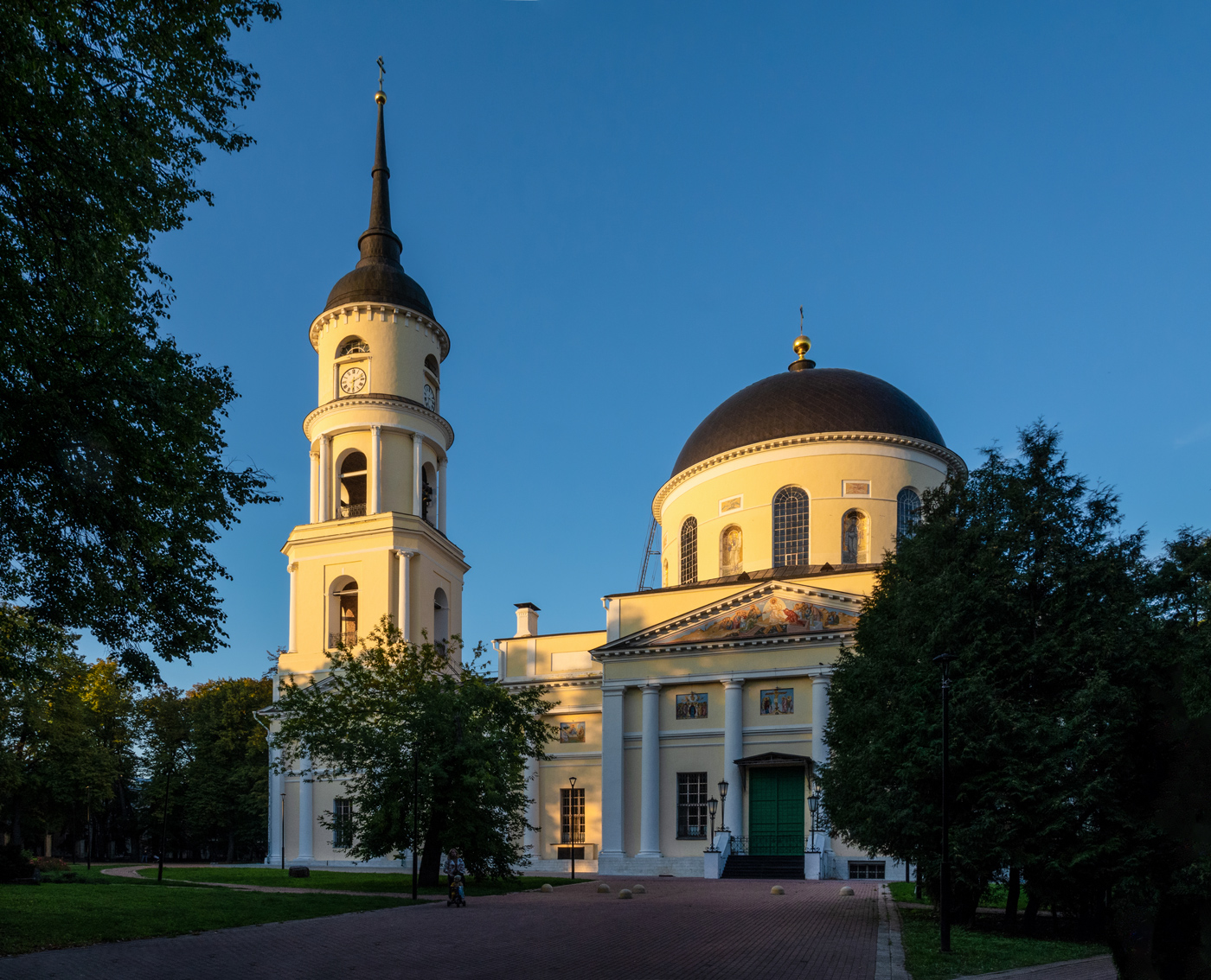 в вечернем свете