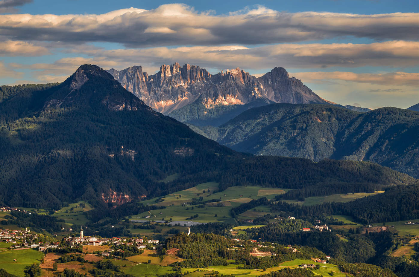 Вечерний Тироль.