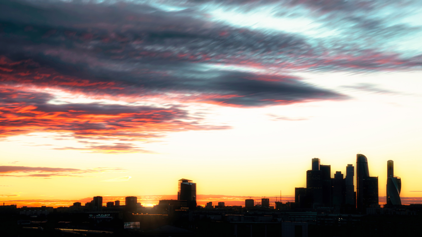 Московское небо.