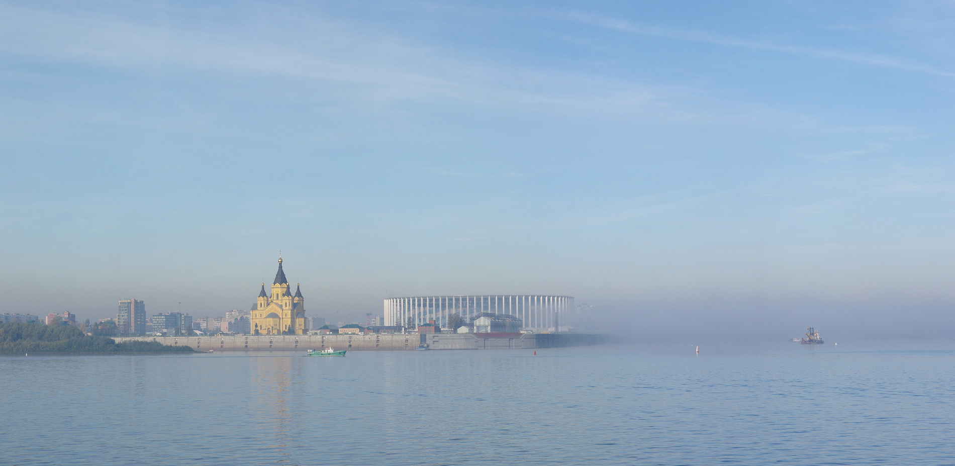 Вид на Стрелку.