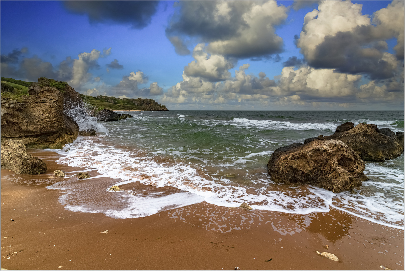 Азовский пляж