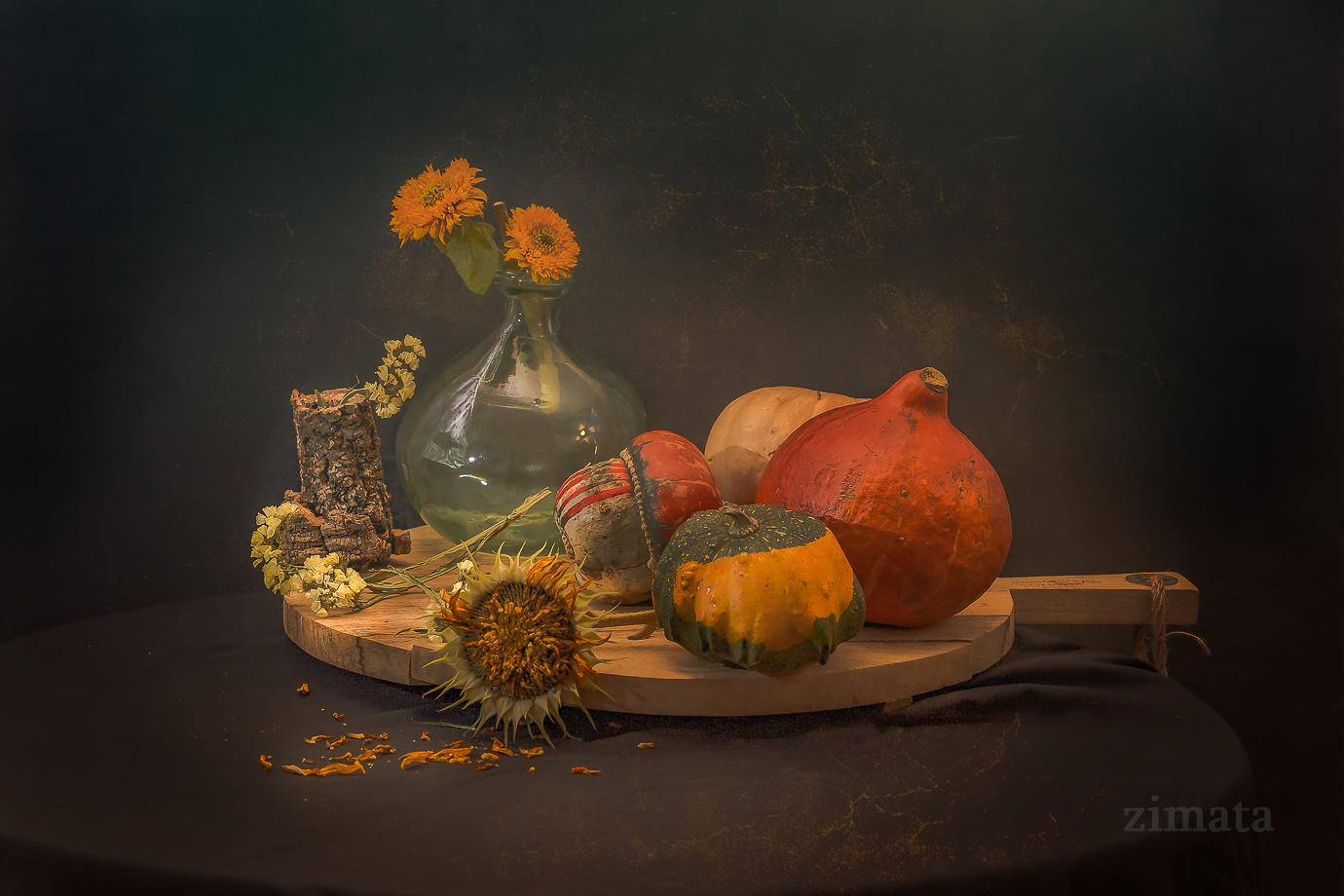 в преддверии