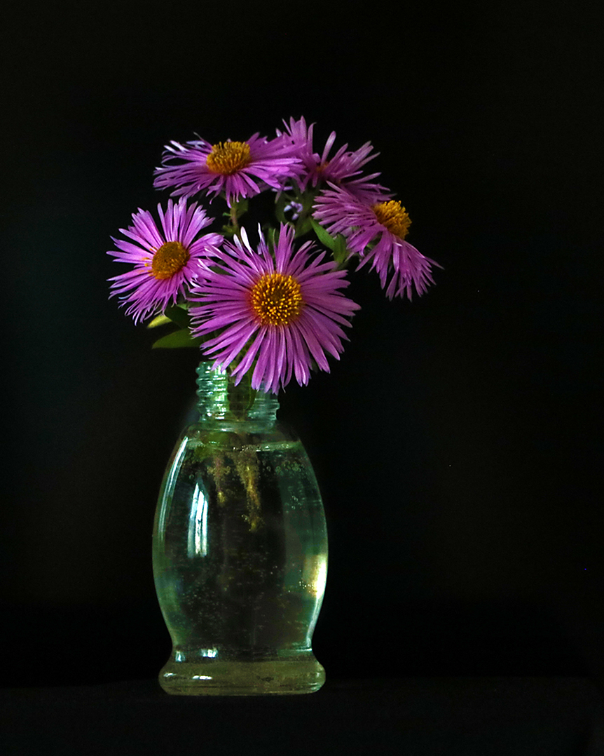 Скромный осенний букетик