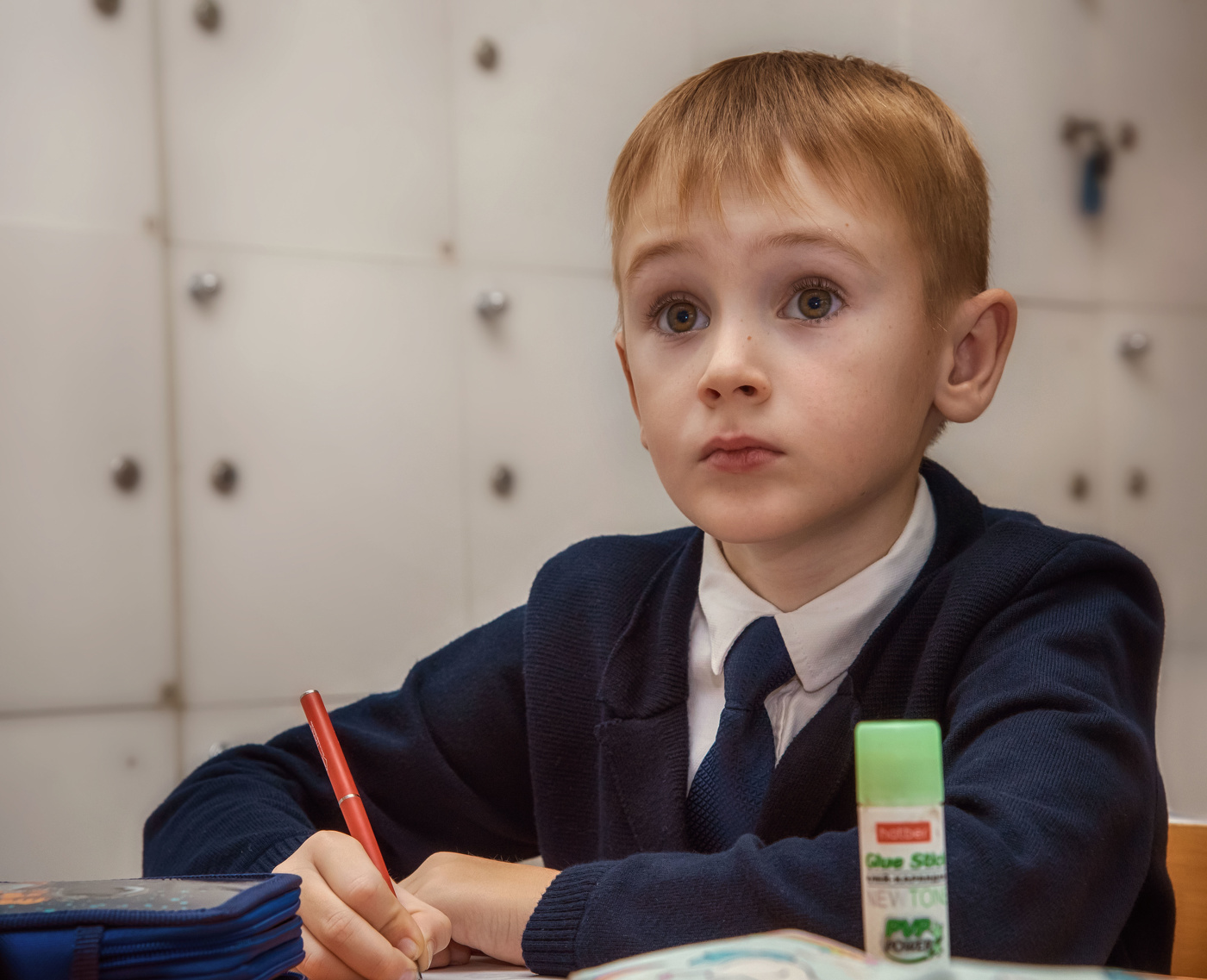 На уроке русского