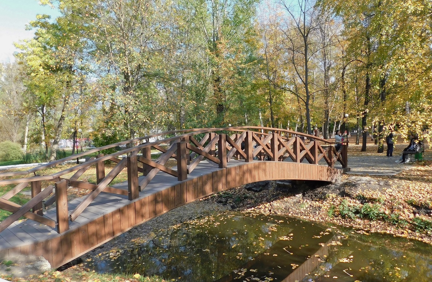 мост в парке