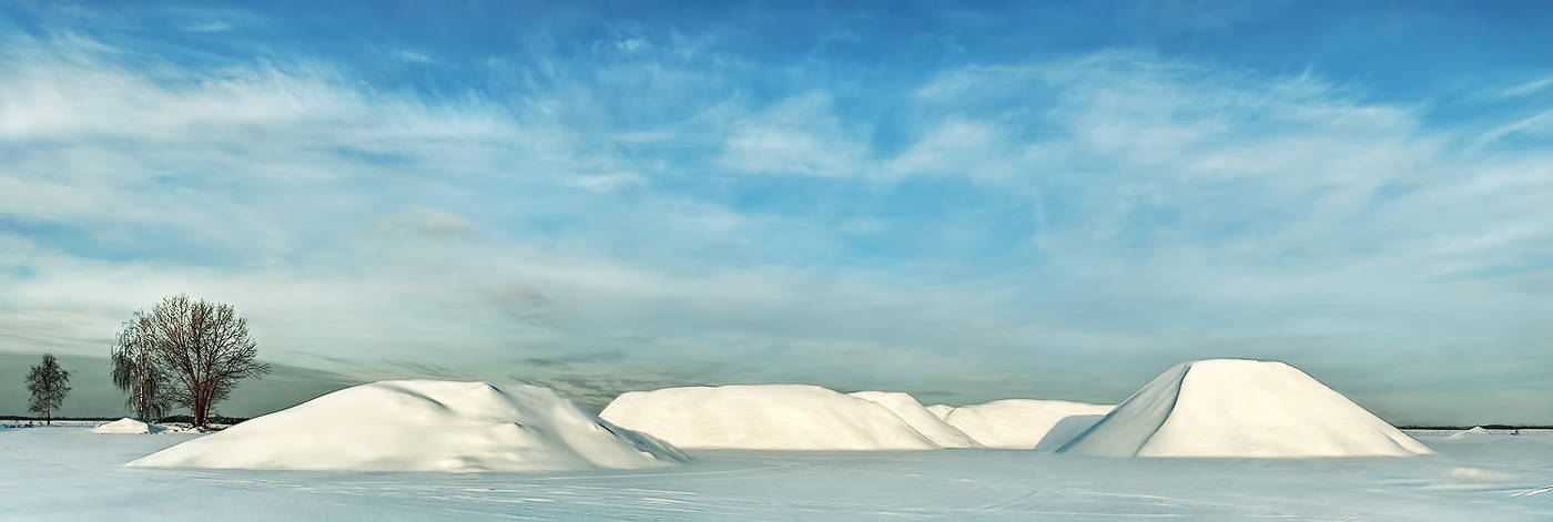 Белые горки.