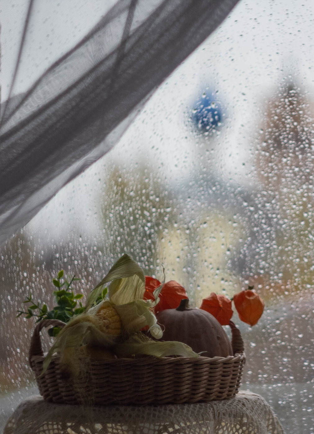 Дождь за окном