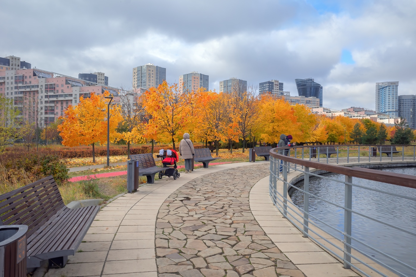 В осенних красках