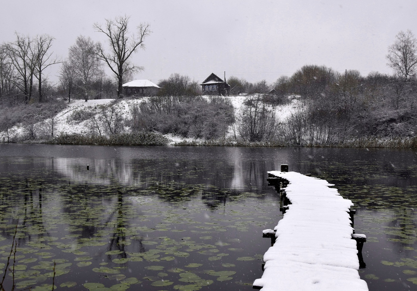 Мостик в зиму....