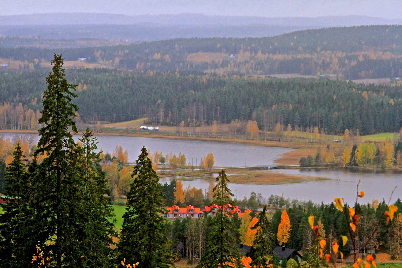 С высокой горы