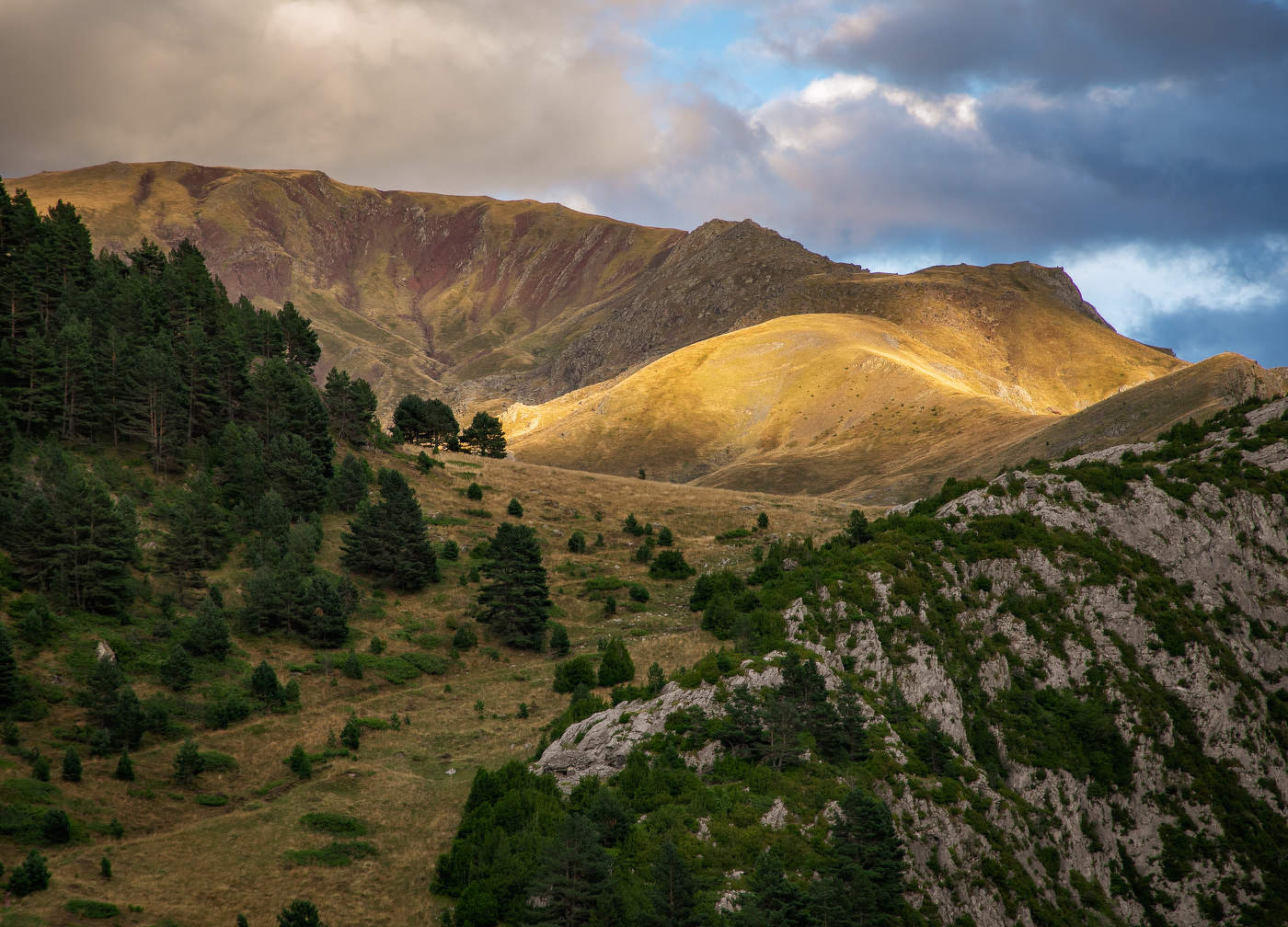 Последние лучи...