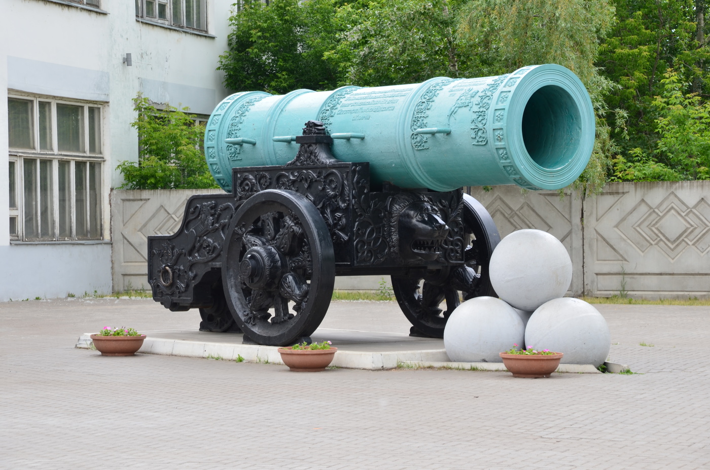 Царь-пушка. Реплика