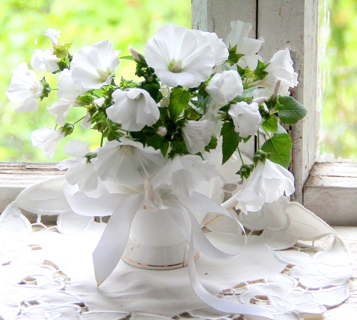 Белый натюрморт!