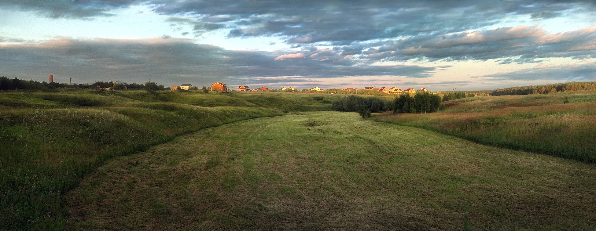 Была река,..а стало поле.