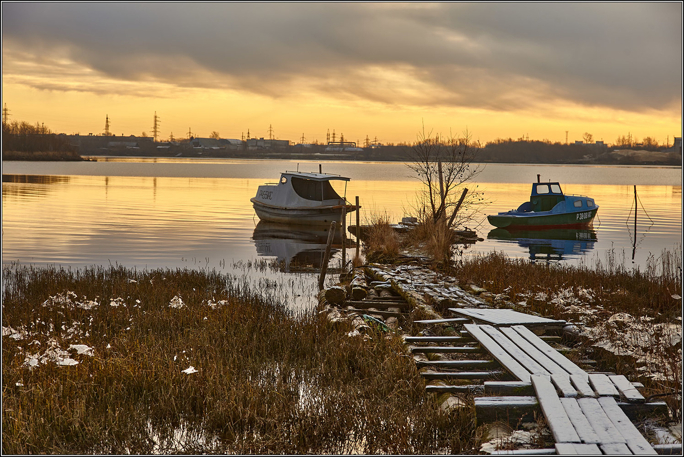 В ноябре на севере.