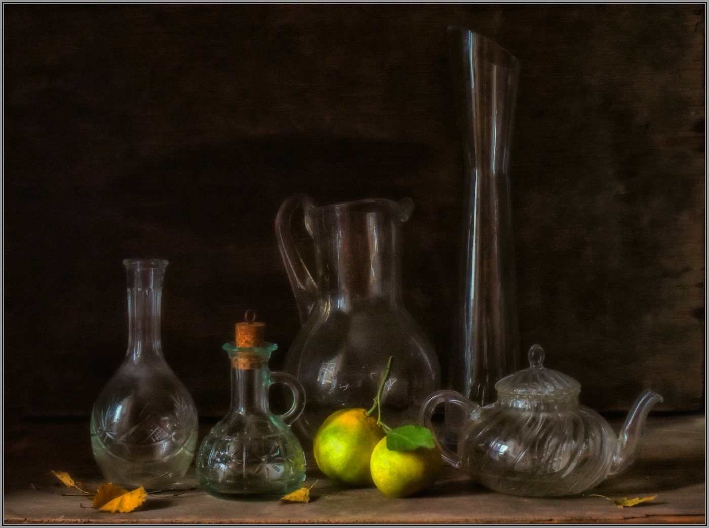 .... Осеннее стекло ......