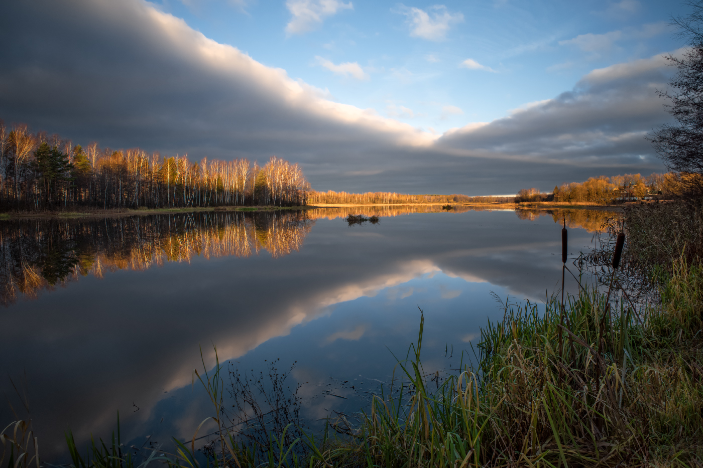 осенним утром