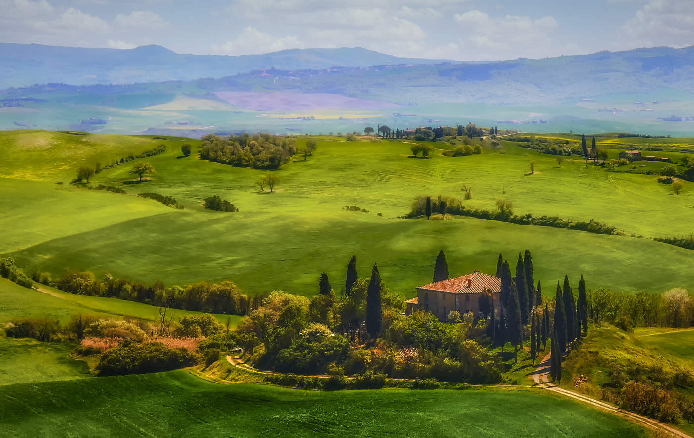 Ландшафт Тосканы