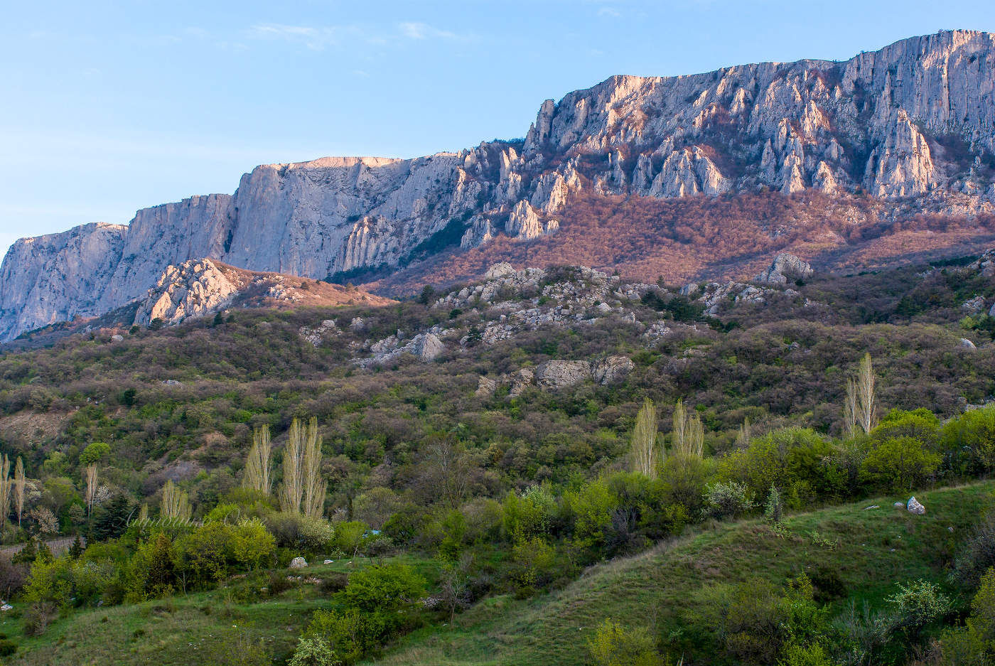 Рассвет в Крыму.
